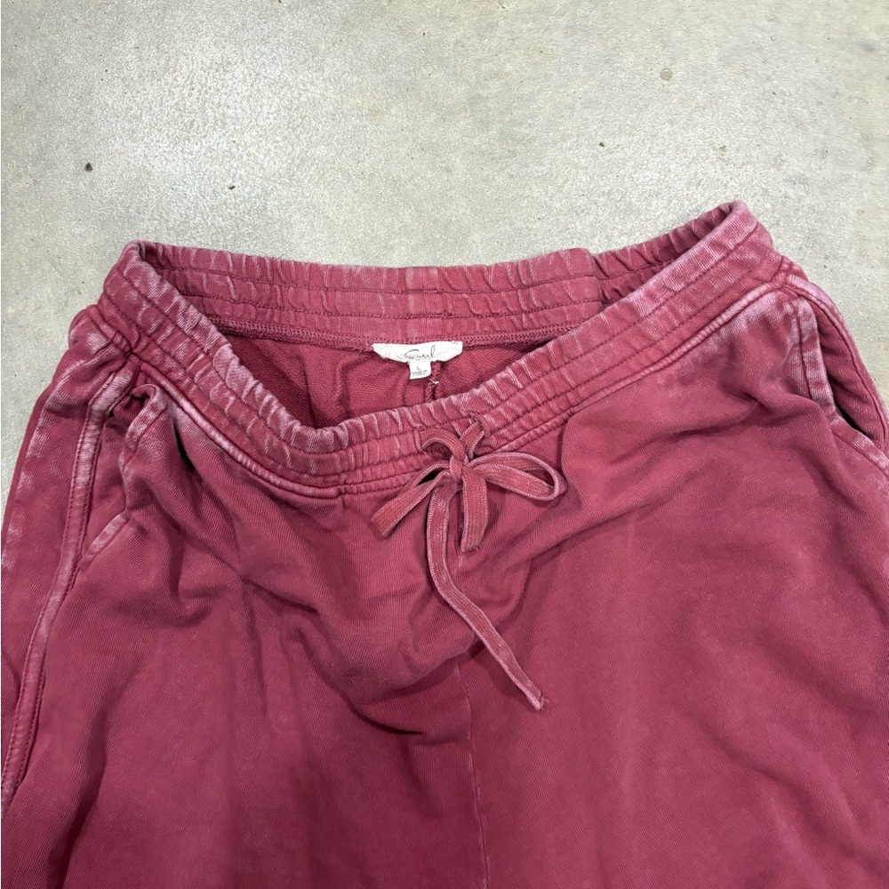Women's Burgundy Joggers